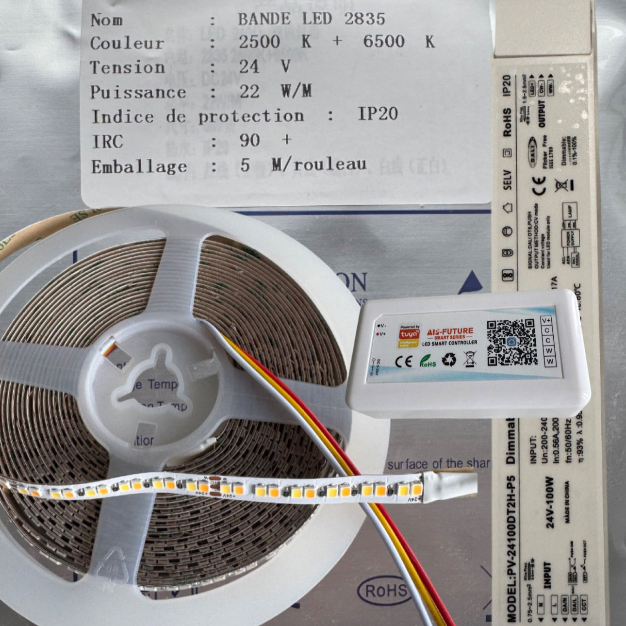 Kit Bande LED CCT Smartlife WIFI