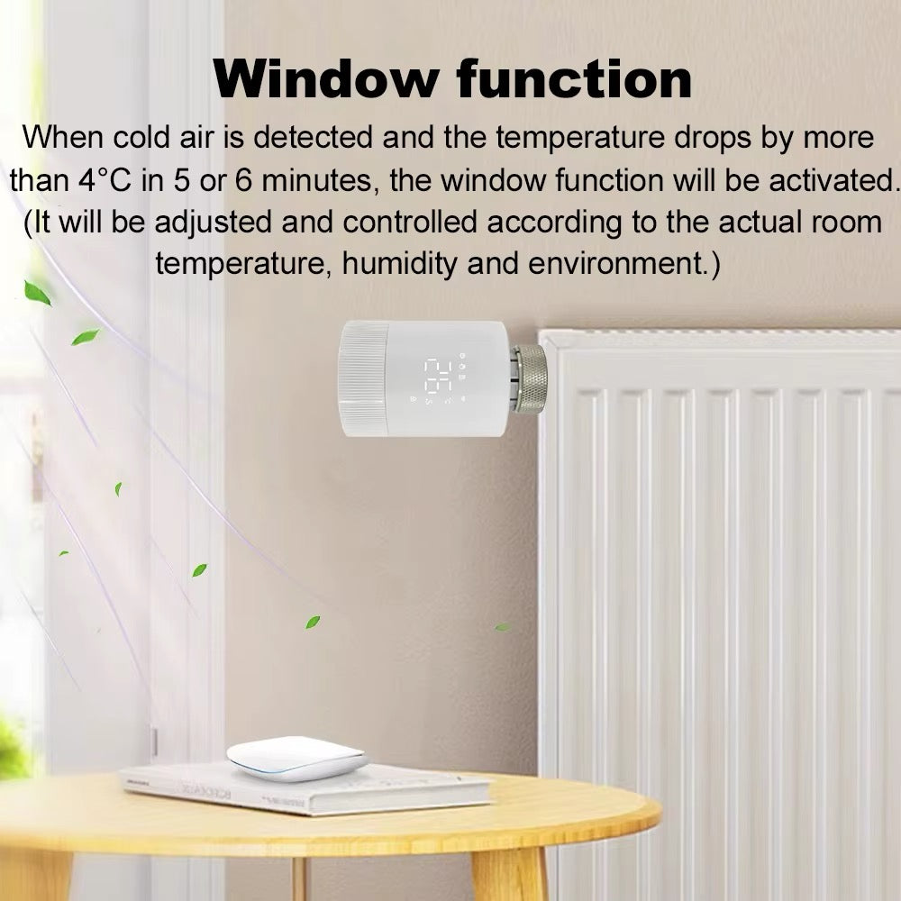 Vanne thermostat wifi pour radiateur
